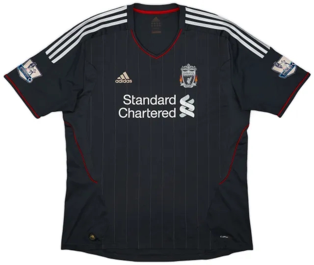 adidas 2011-12 Liverpool Away Shirt - 4/10 - (XXL)