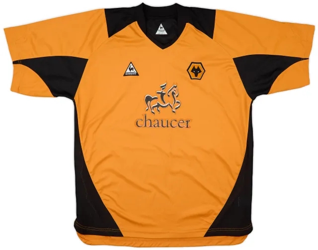 LeCoqSportif 2004-06 Wolves Home Shirt - 6/10 - (L)