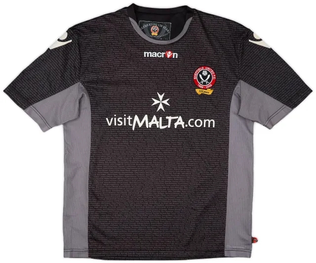 Macron 2009-10 Sheffield United '120 Years' Anniversary Shirt - 6/10 - (M)