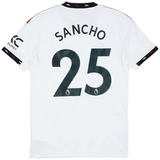 adidas 2022-23 Manchester United Away Shirt Sancho #25 - 9/10 - (S)
