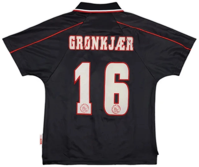 Umbro 1998-99 Ajax Away Shirt Gronkjaer #16 - 6/10 - (L.Boys)