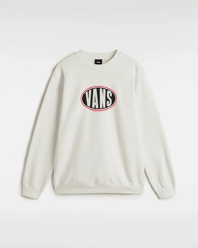 Vans - Spray On Loose Crew Sweatshirt, Man, White