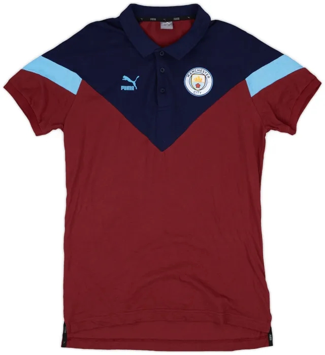 2019-20 Manchester City Puma Polo Shirt - 8/10 - (L)