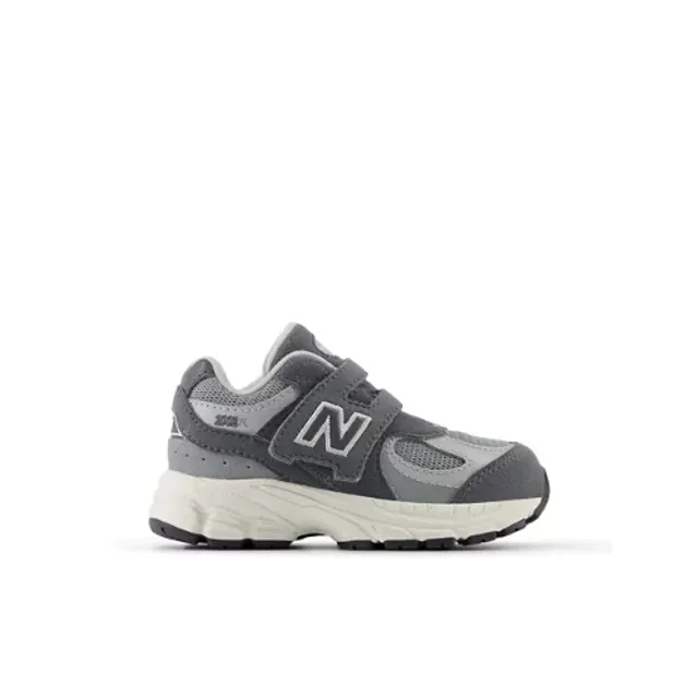 New Balance Infants' 2002 HOOK & LOOP in Grey Leather