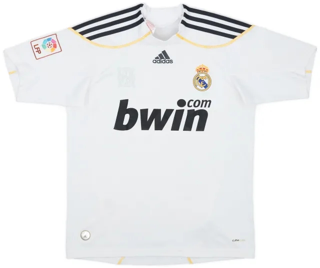 adidas 2009-10 Real Madrid Home Shirt - 6/10 - (XL.Boys)