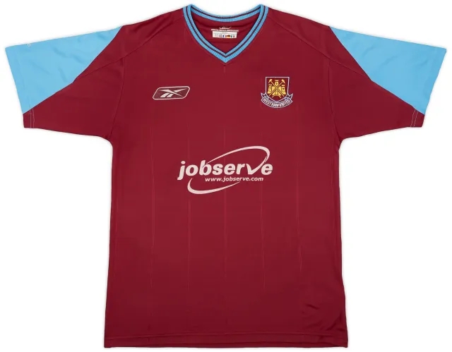 Reebok 2003-05 West Ham Home Shirt - 9/10 - (S)