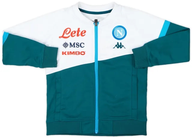 2020-21 Napoli Kappa Track Jacket - 8/10 - (S.Boys)