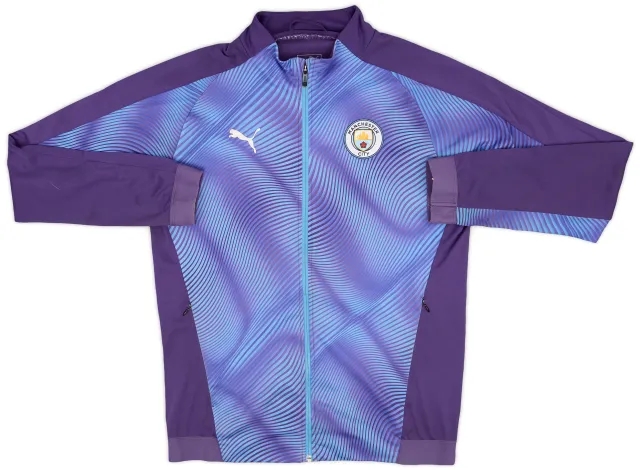 2019-20 Manchester City Puma Track Jacket - 8/10 - (L)