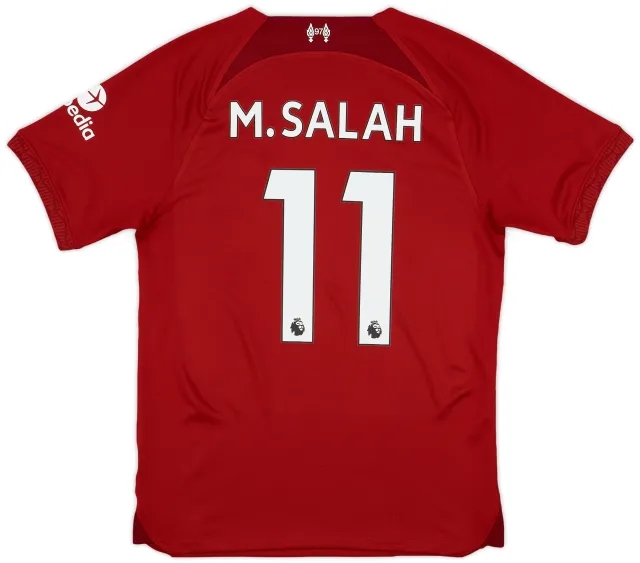 Nike 2022-23 Liverpool Home Shirt M.Salah #11 - 9/10 - (S)