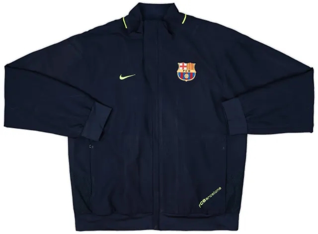 2007-08 Barcelona Nike Track Jacket - 8/10 - (L)