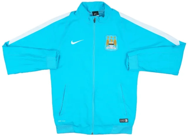 2015-16 Manchester City Nike Track Jacket - 7/10 - (S)