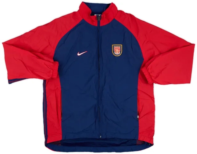 1998-99 Arsenal Nike Track Jacket - 8/10 - (XL.Boys)