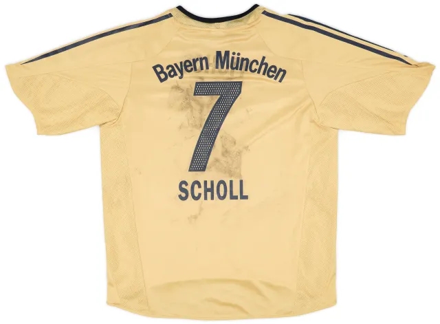 adidas 2004-05 Bayern Munich Away Shirt Scholl #7 - 5/10 - (L)