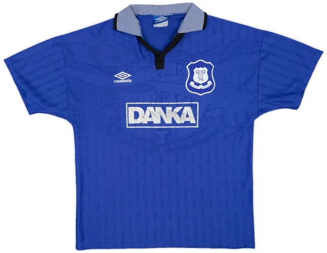 Umbro 1995-97 Everton Home Shirt - 6/10 - (L)