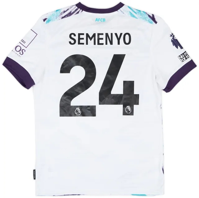 Umbro 2024-25 Bournemouth Match Issue Away Shirt Semenyo #24