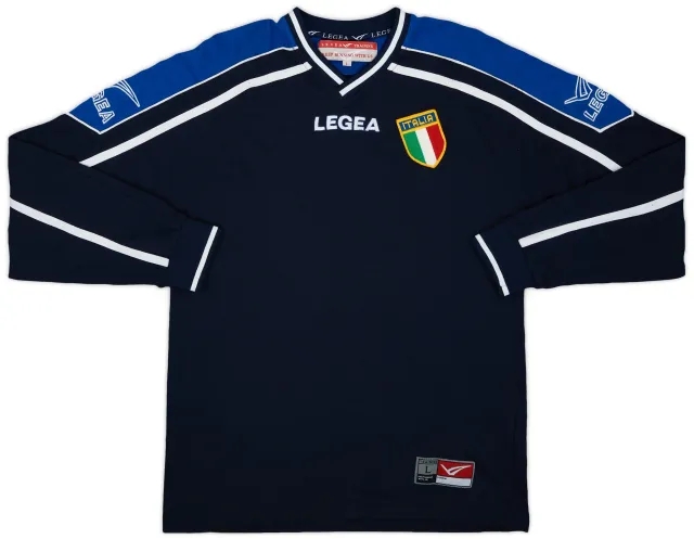 2000s Italy Legea Leisure L/S T-Shirt - 8/10 - (L)