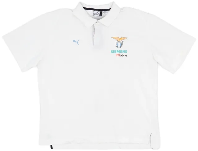 2001-02 Lazio Puma Polo Shirt - 6/10 - (L)