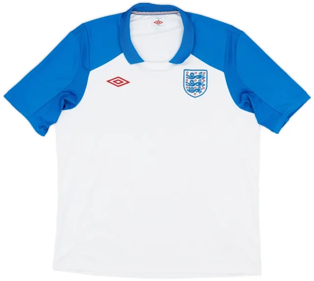 2010-11 England Umbro Training Shirt - 9/10 - (XL)