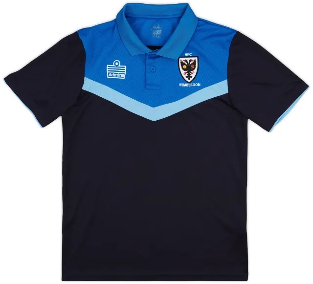 2012-13 AFC Wimbledon Admiral Polo Shirt - 8/10 - (M)