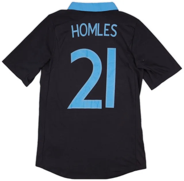 Umbro 2011-12 England Away Shirt Homles #21 - 7/10 - (S)