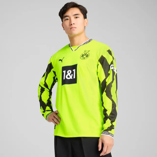 PUMA Borussia Dortmund Culture Long Sleeve Special Jersey Men, Yellow Alert/Black