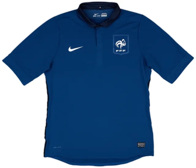 Nike 2011-12 France Match Issue Home Shirt #8
