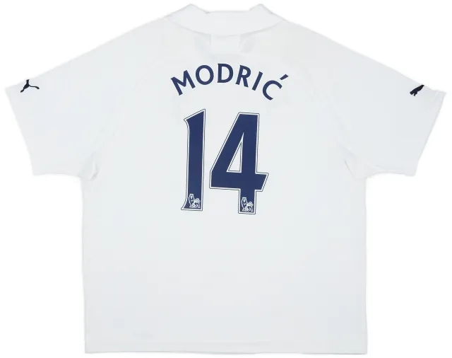 Puma 2011-12 Tottenham Home Shirt Modric #14 - 9/10 - (XXL)