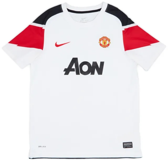 Nike 2010-12 Manchester United Away Shirt - 8/10 - (L.Boys)