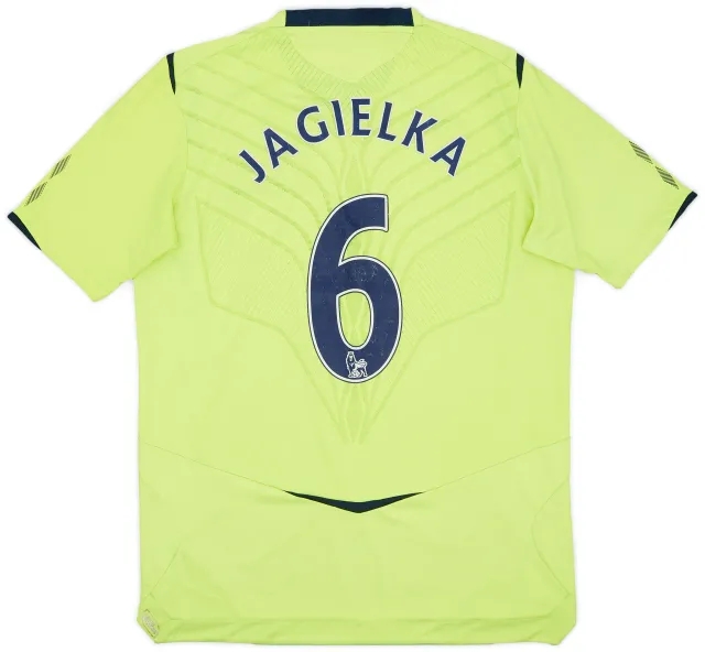 Umbro 2008-09 Everton Third Shirt Jagielka #6 - 6/10 - (M)
