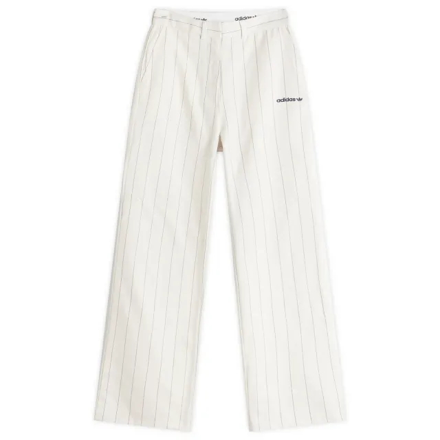 adidas Originals Adidas Women's Pinstripe Pants Off White/Night Indigo