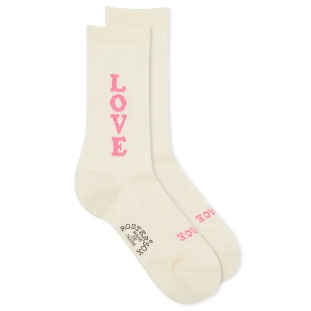 Rostersox Love Socks Pink