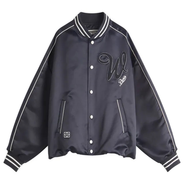 Wooyoungmi Men's Varsity Jacket Navy