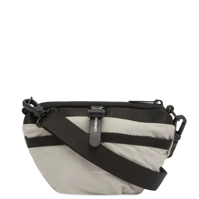 Cote&Ciel Orba Smooth Cross Body Bag Light Grey