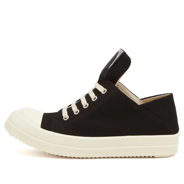 Rick Owens DRKSHDW Women's Mule Denim Sneakers Black/Milk