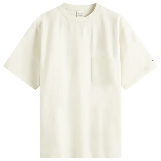 Asics Snow Peak Men's Recycled Cotton Heavy T-Shirt Ecru