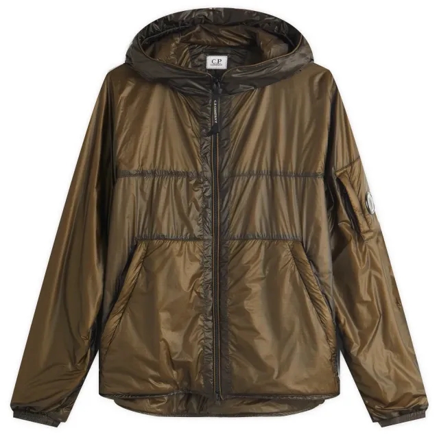 C.P. Company Men's Nada Shell Primaloft® Hooded Jacket Ivy Green