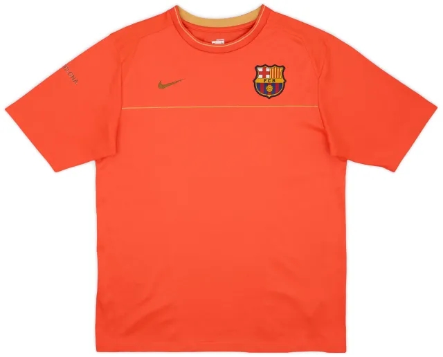 2008-09 Barcelona Nike Training Shirt - 8/10 - (L)