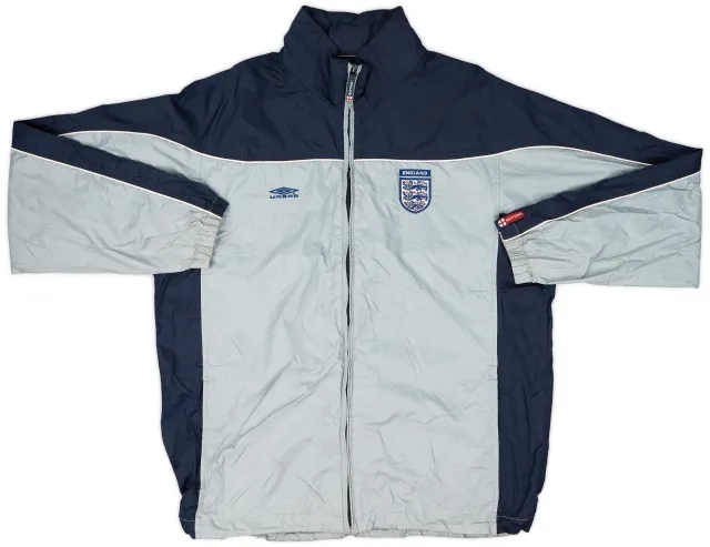 2004-05 England Umbro Hooded Rain Jacket - 7/10 - (L)
