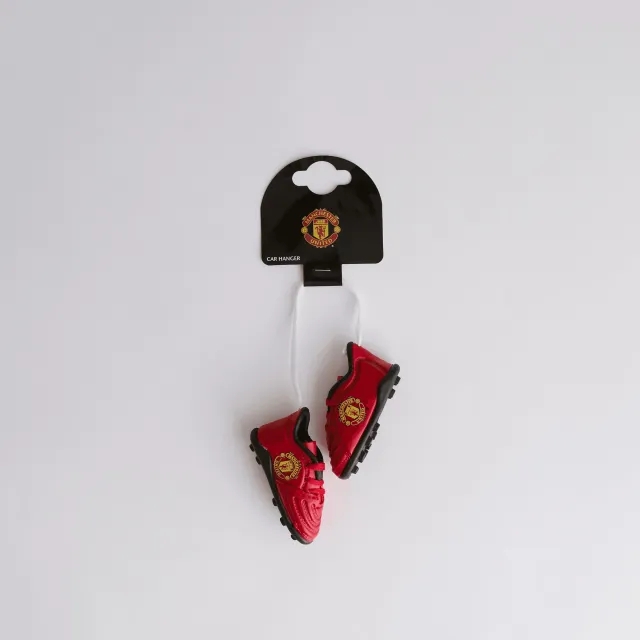 Foco Manchester United Football Boots Car Hanger Red