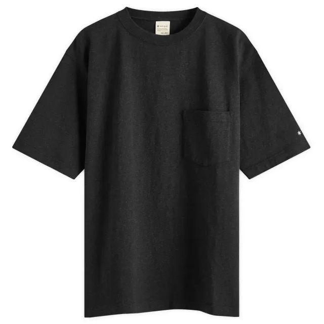 Asics Snow Peak Men's Recycled Cotton Heavy T-Shirt Black