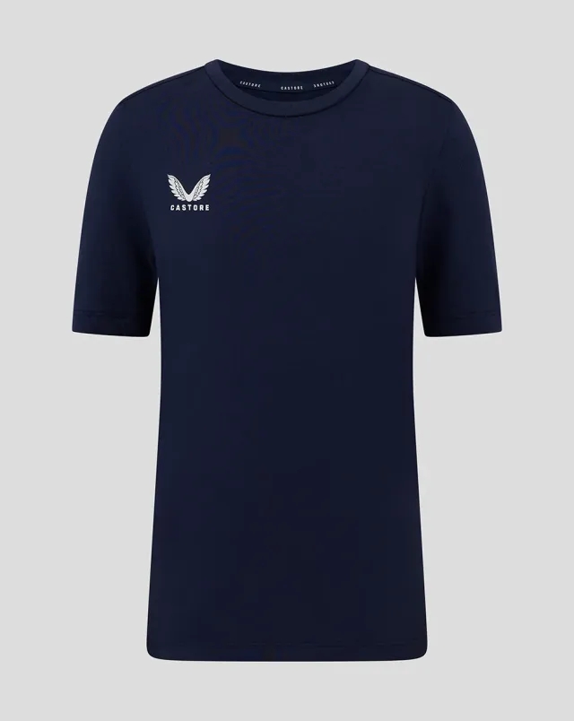 Castore Junior Cotton Leisure Tee - Brilliant White