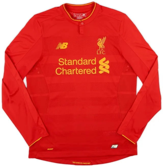 NewBalance 2016-17 Liverpool Home L/S Shirt Alexander #66 - 7/10 - (M)