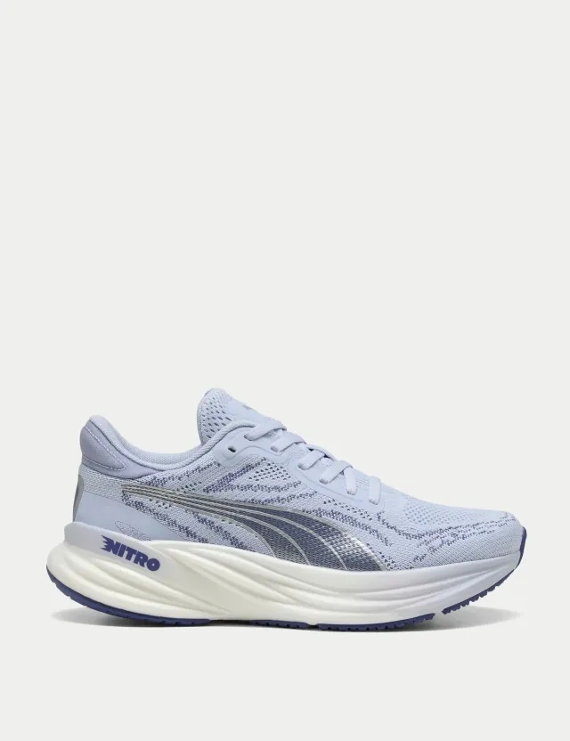 Puma Magnify Nitro 2 Neutral Running Shoe Women - Light Blue, Blue