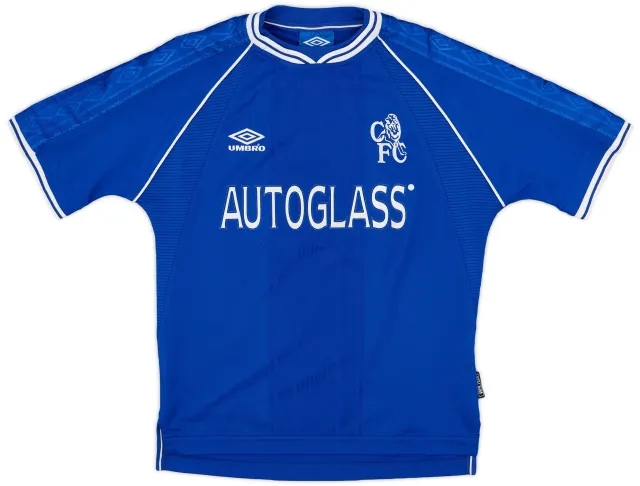 Umbro 1999-01 Chelsea Home Shirt - 7/10 - (Y)