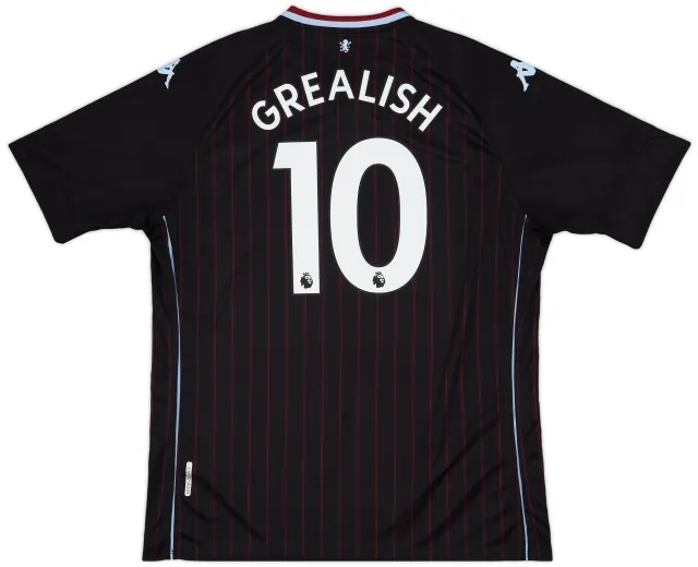 Kappa 2020-21 Aston Villa Away Shirt Grealish #10 - 10/10 - (3XL)