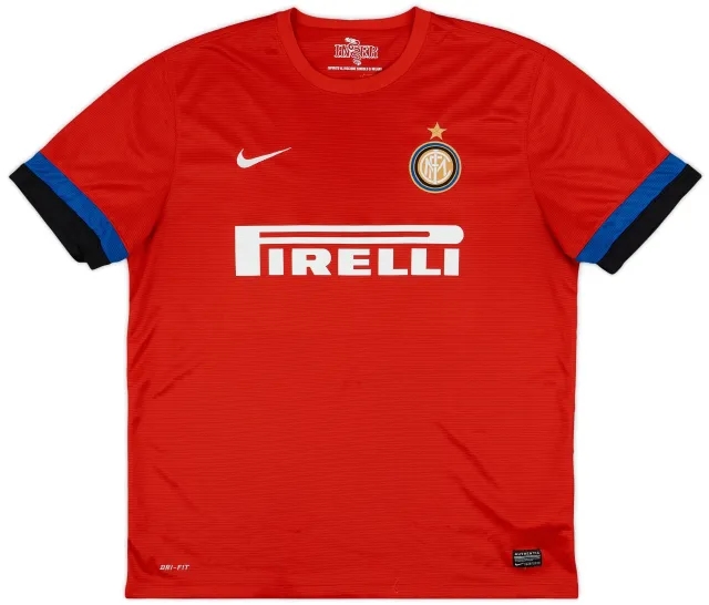 Nike 2012-13 Inter Milan Away Shirt - 7/10 - (XL)