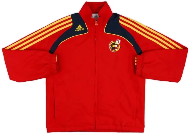 2007-08 Spain adidas Track Jacket - 8/10 - (M.Boys)