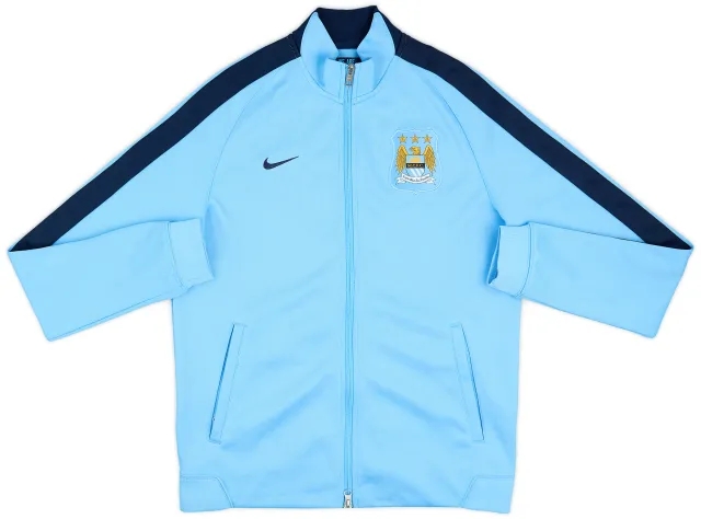2014-15 Manchester City Nike Track Jacket - 8/10 - (M)