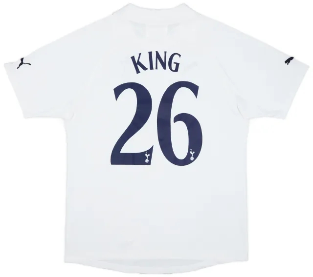 Puma 2011-12 Tottenham Cup Home Shirt King #26 - 7/10 - (L)