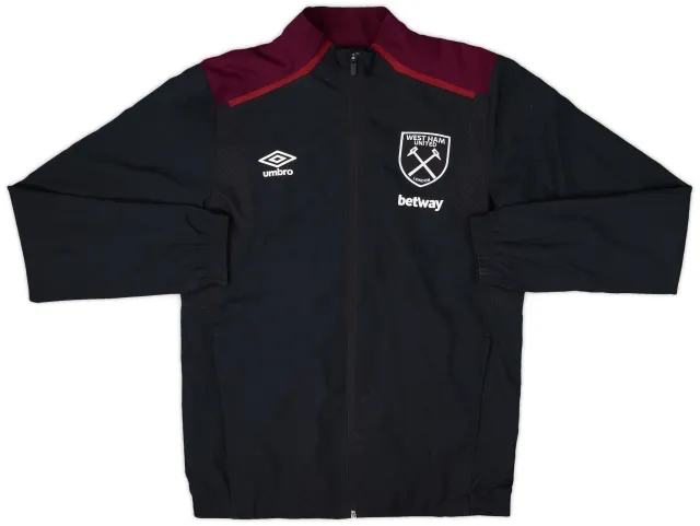 2017-18 West Ham Umbro Track Jacket - 8/10 - (S)